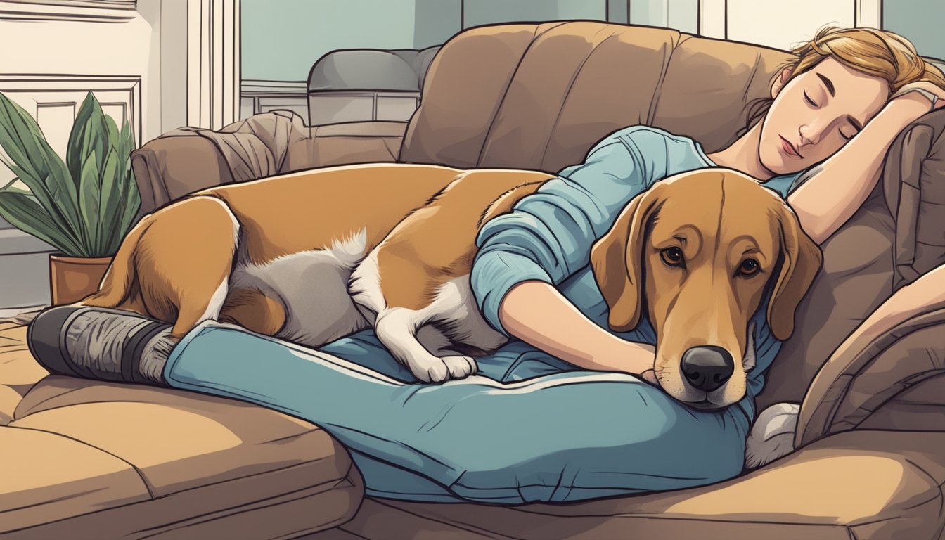 How Pets Comfort the Bereaved After a Loss